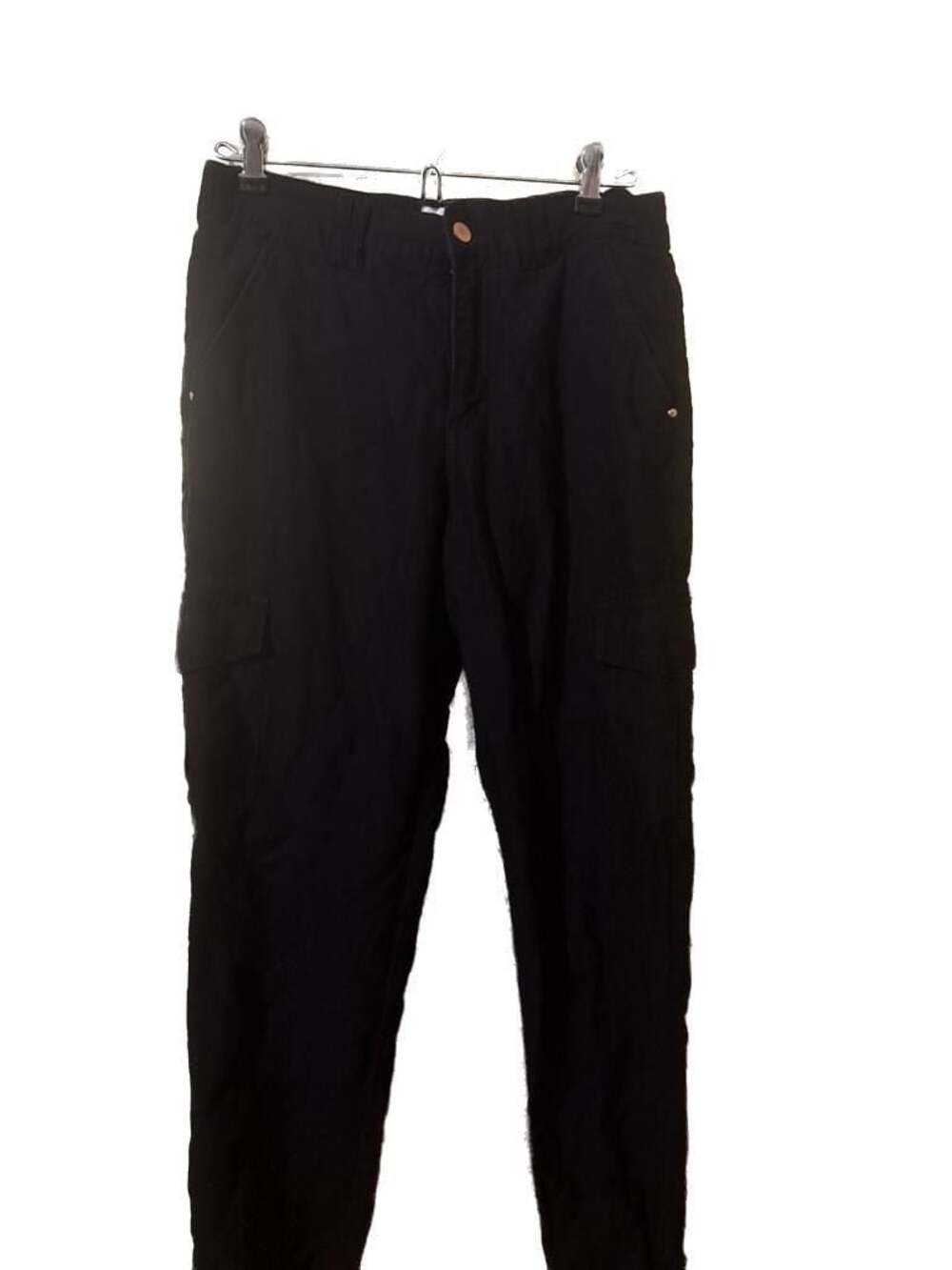 Just Jeans Black Cargo Pants Size 8